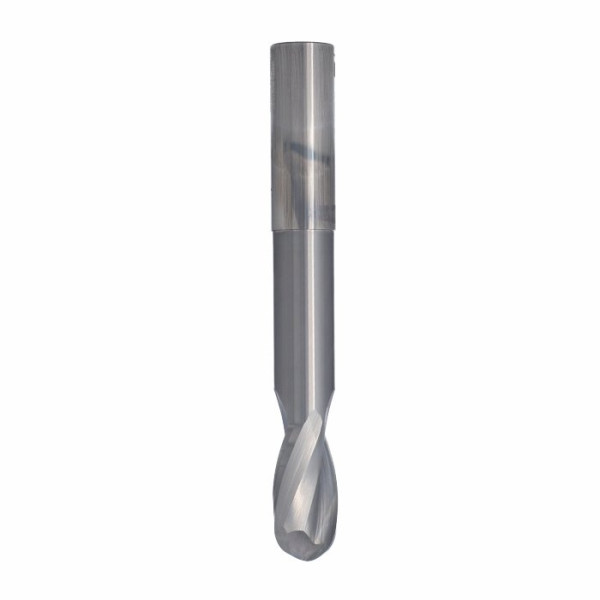 Картинка - Фреза ITA TOOLS VHM Z2 D=20 I=40 L=150 S=20 RH чистовая радиус R=10 редукция I2=100 0,5мм позитив тип 3D SQ32.20.040.150.20R