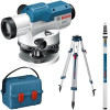 Фото - Оптичний нівелір Bosch GOL 26 D + штатив BT 160 + лінійка GR 500