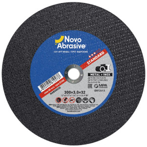 Круг відрізний NovoAbrasive Standard 41 300 х 3,0 х 32 мм, по металу