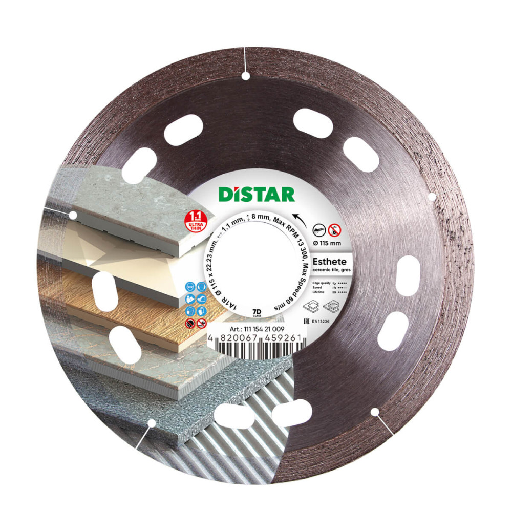 Диск алмазний Distar Esthete 115