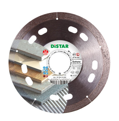 Диск алмазный отрезной Distar 1A1R 115x1,1/0,8x8x22,23 Esthete