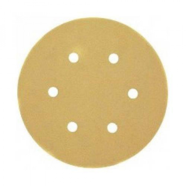 Картинка - Шлифшкурка самоклеющаяся DeWALT, d=150мм, зерно 180, для эксцентриковых шлифмашин DW 443/ES5, 1 шт.