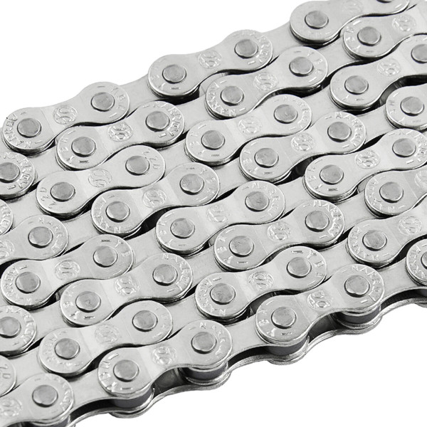 Фото - Ланцюг велосипедний Grey's 6-7шв. S50 NP Silver, 116 ланок