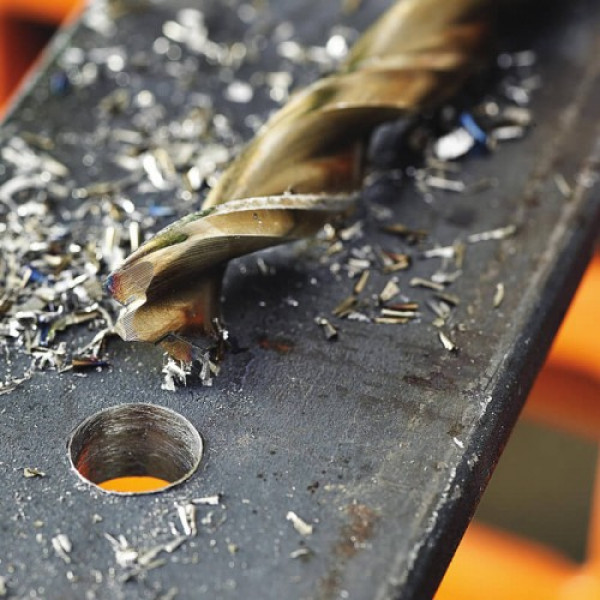 Картинка - Сверло по металлу DeWALT "EXTREME2" кобальтовое HSS-E,d=6 мм.,L общ.=93 мм.,L рабочая=52 мм,10 шт.