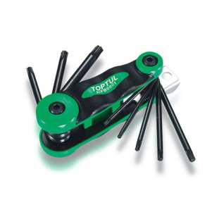 Набір шестигранників складаний TOPTUL TORX T9-T40 AIFB0801