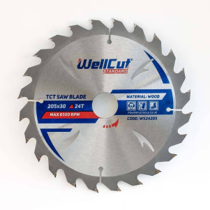 Пиляльний диск WellCut 205x30, 24Т