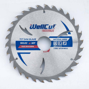 Пиляльний диск WellCut 180x32, 30Т