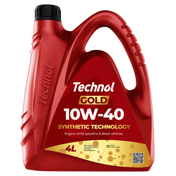 Фото - Моторне масло Technol Gold 10W-40, 4л