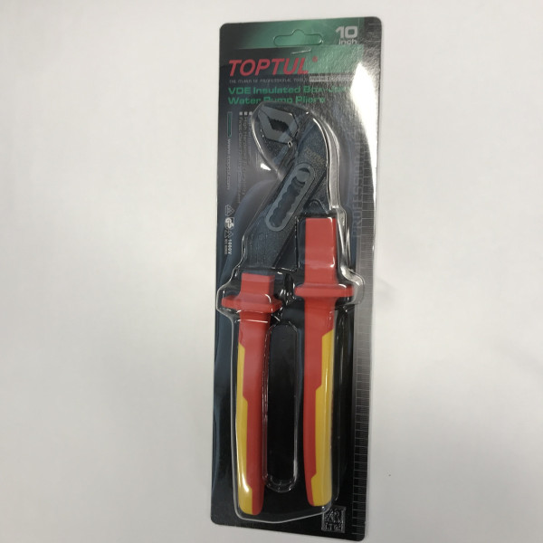 Фото - Кліщі переставні TOPTUL 10" 1000V VDE DGCE2210