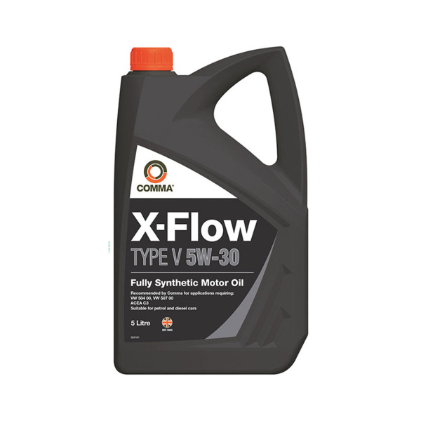 Картинка - Моторное масло Comma X-FLOW TYPE V 5W-30 5л