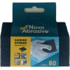 Картинка 1 - Комбинированная шлифовальная губка NovoAbrasive 100 x 68 x 42 x 26 мм, P80