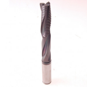 Фреза спиральная D=16 I=95 L=150 S=16 Z=3 обр. черновой под замки, покрытий DIA (195.162.11XTR)