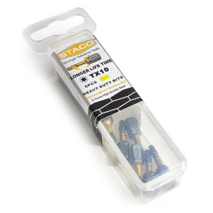 Биты 1/4 ", TX10, HEAVY DUTY, Torsion Impact, 6шт. (20791.STACO)