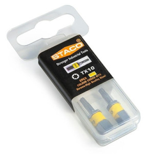 Бита 1/4 "дюйма TX10x25мм 2шт. Желтые (20820.STACO)