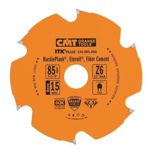 Пильный диск CMT 236.085.06G DP D = 85 Z = 6 F = 15 K / P = 1,8 / 1,4 мм 