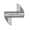 Картинка 1 - Фреза пазовая с резьбовым хвостовиком HW D = 16 I = 60 L = 92 S = M12x1 Z = 2 + 1 (181.160.11)