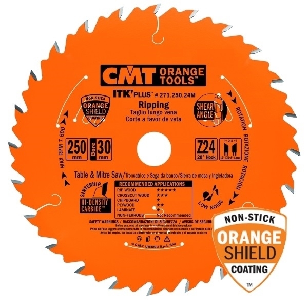 Фото - Пила CMT 271.160.18E ITK D = 160 F = 16 Z = 18N K = 1,3 / 0,8