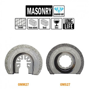 Пильное полотно W = 65 K = 2,0 1 шт. универсальное крепление (OMM27)