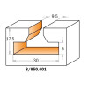 Картинка 1 - Фреза для отверстий типа T HM D = 30 d = 9,5 I = 17,5 S = 12,7 (850.601.11)