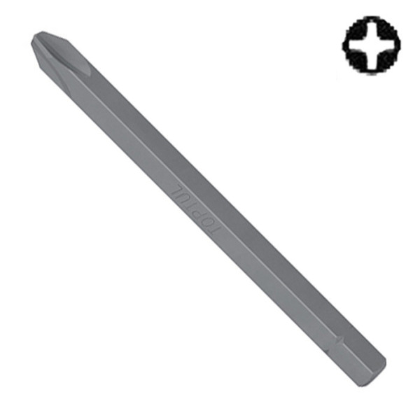 Картинка - Насадка для ударной отвертки TOPTUL PH2 5/16'' L90 мм FSBF1002