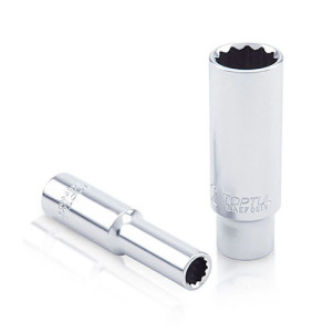 Головка торцевая длинная TOPTUL 12-гранная 1/4" 7 мм BAEF0807