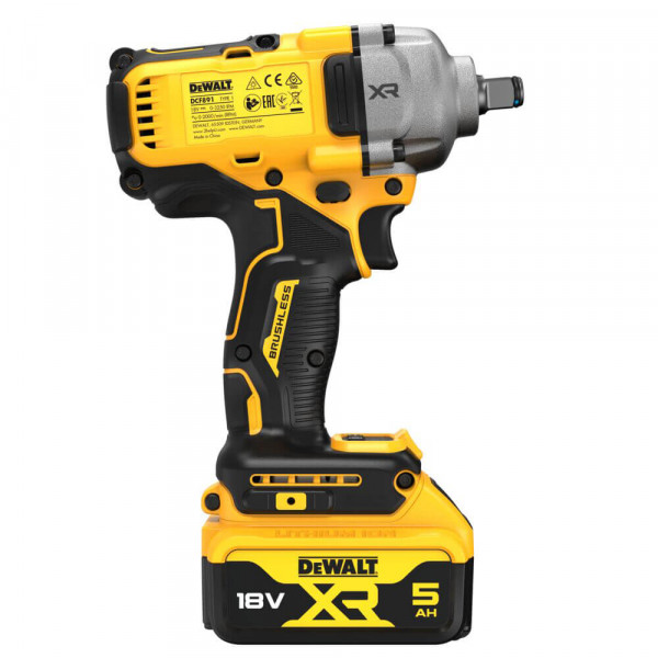 Картинка - Аккумуляторный ударный гайковерт DeWALT DCF891P2T