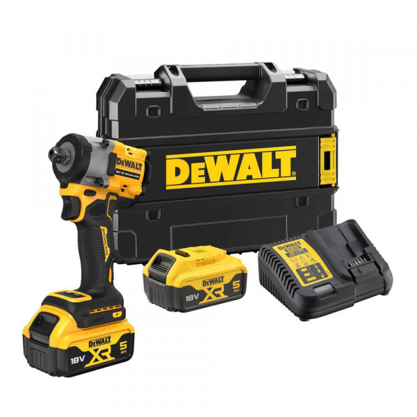 Картинка - Аккумуляторный ударный гайковерт DeWALT DCF922P2T