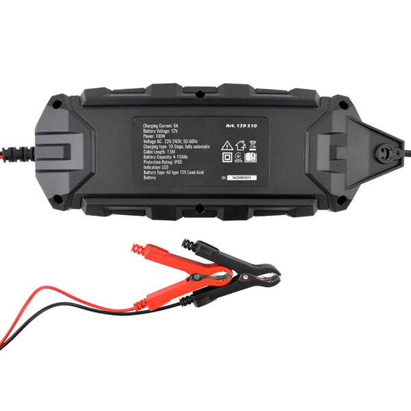 Картинка - Зарядное устройство АКБ Winso Pro 12V, 6A LCD