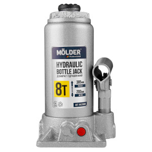 Домкрат гідравлічний пляшковий Molder 8т 200-385мм Домкрат гідравлічний пляшковий Molder 8т 200-385мм