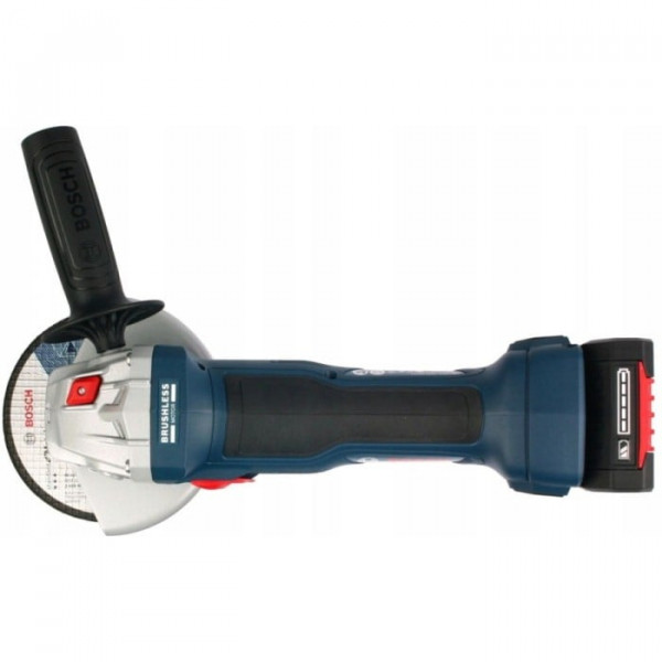 Картинка - Аккумуляторная угловая шлифмашина Bosch GWS 180-LI Professional 4 А/час (06019H9025)