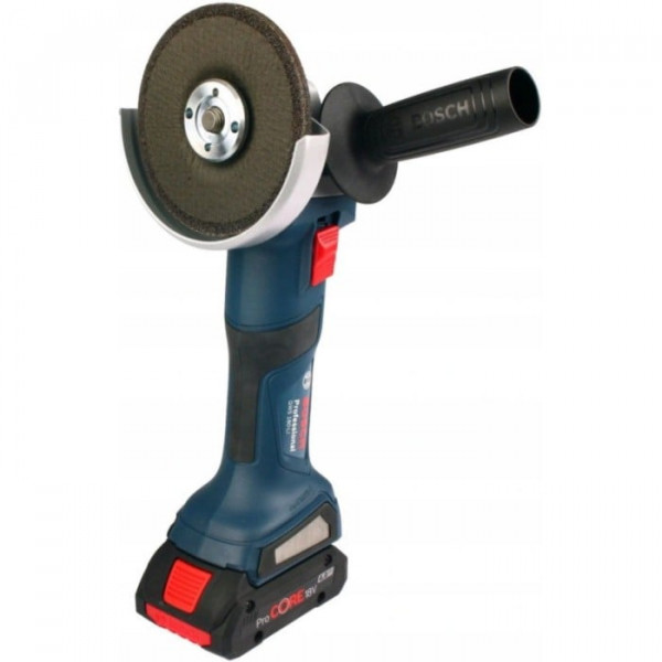 Картинка - Аккумуляторная угловая шлифмашина Bosch GWS 180-LI Professional 4 А/час (06019H9025)