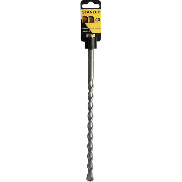 Картинка - Сверло (Бур) по бетону, камню STANLEY SDS+ Ф= 12 x 260 /150 мм