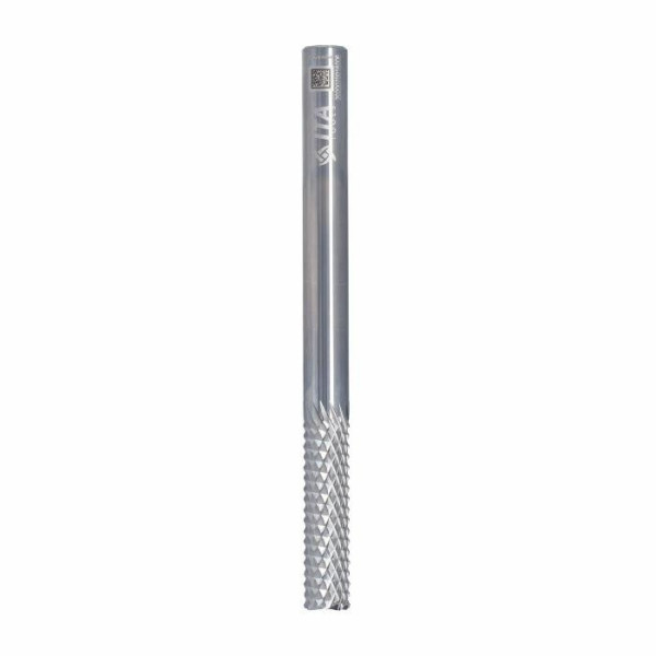 Картинка - Фреза ITA TOOLS типа "кукуруза" D=10 I=40 L=120 S=10 RH со стружколомом для композитов CNR.10.040.120.10R