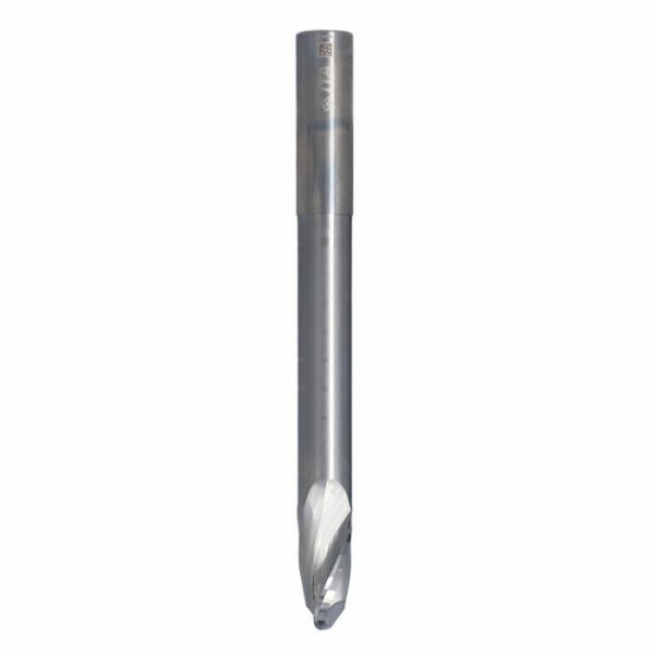 Картинка - Фреза ITA TOOLS VHM Z2 D=20 I=40 L=200 S=20 RH чистовая радиус R=10 редукция 1мм L2=140 SQ32.20.040.200.20R