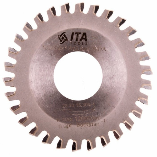 Картинка - Пила ITA TOOLS D=100 F=32 Z=30 K/P=2,6/2,0 Зуб: R отрицательный -10° Brandt PKA.100032030.N0R