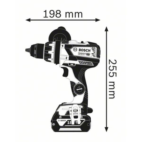 Фото - Акумуляторний шурупокрут Bosch GSR 18V-110 C