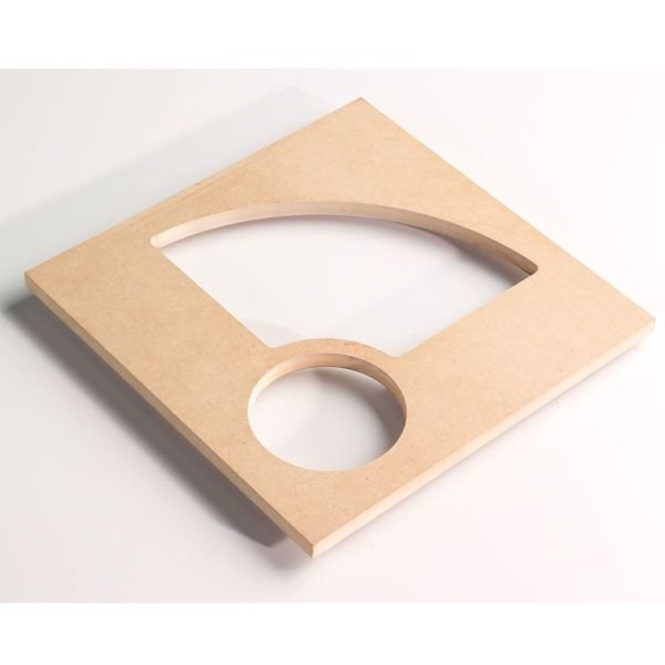 Фото - Шаблон CMT MDF для системи TRAY 11-3/4 дюйми x 11-3/4 дюйми TMP-011