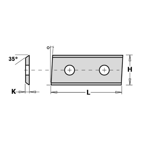 Картинка - Нож ITA TOOLS HM 40,0x12,0x1,5 мм MG06 a=26,0 <35 RH <5 9_340128