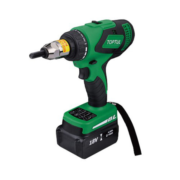 Картинка - Электрозаклепочник TOPTUL M5-M10 KPNA0510E