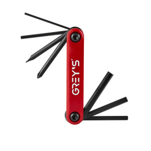 Мультитул Grey's 2/3/4/5/6мм, плоская отвертка/Phillips