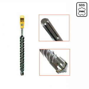 Бур DeWALT "SDS-MAX EXTREME", 4 кромки, 38x550х670мм