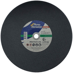 Круг відрізний NovoAbrasive Standard 41 400 х 4,0 х 25,4 мм, по рейці, 100 м/с