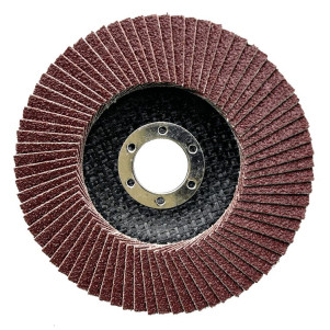Круг пелюстковий торцевий NOVOABRASIVE 27 125x22,23 мм, P80