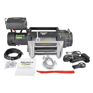 Лебедка BELAUTO ZUBR 9500lbs (6.0hp/4.4kw; 212:1)