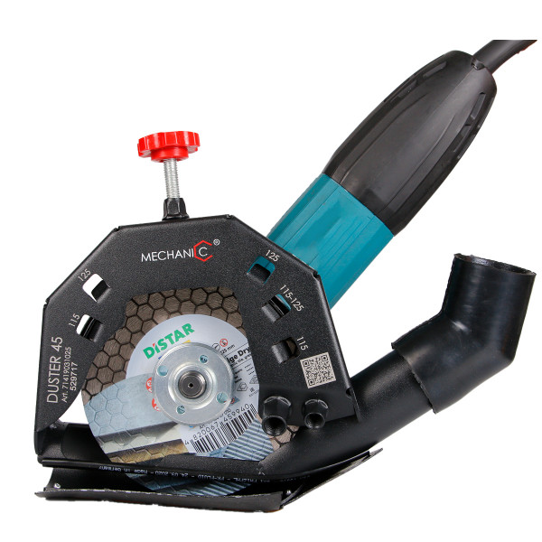 Картинка - Кожух накладной Mechanic на УШМ DUSTER 45 115-125