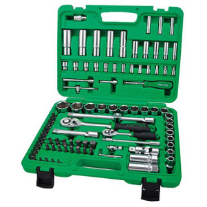 Набор автоинструментов TOPTUL 1/4", 1/2" 94 шт (6-гр.) GCAI094R Набор автоинструментов TOPTUL 1/4", 1/2" 94 шт (6-гр.) GCAI094R