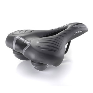 Седло велосипедное Selle Monte Grappa Lyra Gel Plus, черное
