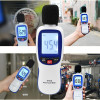 Картинка 3 - Измеритель уровня шума (шумомер) Wintact Bluetooth WT85B
