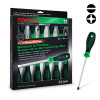 Фото - Набір викруток TOPTUL PRO-PLUS SERIES 11 шт GFE-1101
