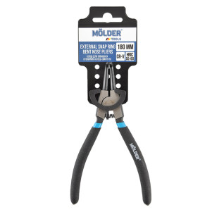 Кліщі Molder для зовнішніх стопорних кілець, вигнуті Cr-V 180мм Кліщі Molder для зовнішніх стопорних кілець, вигнуті Cr-V 180мм